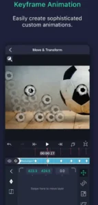 Alight Motion Mod APK For iOS keyframe animation